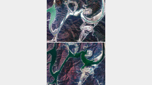 아리랑 3호 위성사진, 가뭄으로 2년 전하고 뚜렷한 대조…위성사진 해상도는?