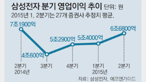 삼성전자 ‘V 미소’ 지을까