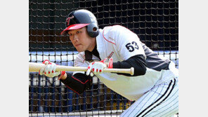 LG 양석환 “김현수 선배님, 배트 감사해요”