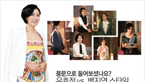 [우먼 동아일보] 풍문으로 들어보셨나요? 유호정 vs .백지연 스타일