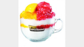 크리스피크림도넛, 과일 스무디 2종 및 빙수 3종 출시