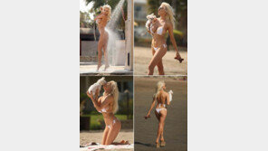 女방송인, 반려견과 해변 산책 포착…‘부러우면 지는거다’