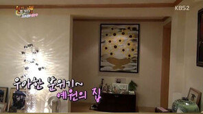 강예원, ‘해피투게더’서 집 공개…직접 그린 유화 보니? ‘수준급 실력’
