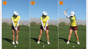 [르꼬끄골프와 함께하는 이보미의 힐링골프] 목표점과 클럽 페이스 ‘직각’ 만드세요