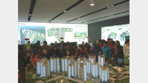 대우건설 ‘아현역 푸르지오’ 견본주택 주말동안 2만 5천 명 방문 ‘북새통’