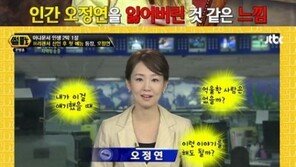 ‘썰전’ 오정연 “방송 울렁증 겪어 퇴사…뉴스 대본 읽지 못해 상담도”