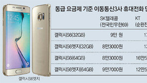 이통업계 ‘갤S6 전쟁’… 보조금 30만원대로
