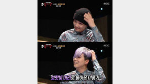 ‘복면가왕’ 이홍기, 단 3표차로 1라운드 탈락… ‘아쉽네’