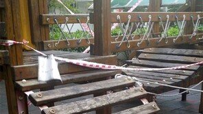 “놀지 못하는 놀이터… 어른들 미워요”