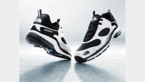 노스페이스, 하이킹화-워킹화 기술을 결합 ‘다이나믹 하이브리드’