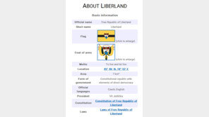 “높은 세금에 지친 자여, 유럽 신생국 리베르랜드로 오라”