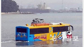 수륙양용버스 국내 첫선, "어떻게 생겼나 보니…"