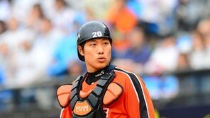 한화 정범모, ‘본 헤드 플레이’ 볼넷에 ‘삼진 세레머니’ 당시 상황 보니