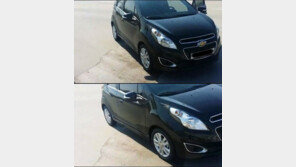 고속도로에 멈춰선 쉐보레 스파크 “보상은 쿠폰 2장”