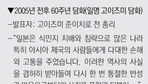 아베, 침략에 대한 반성 없어… 무라야마 담화 사실상 외면