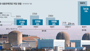 해법 없는 ‘사용후 핵연료’ 처리… 고리원전 2016년부터 포화