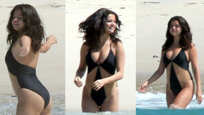 유명 여가수, 주요부위 겨우 가린 수영복 입고 나와…男心 ‘들썩’