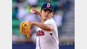 노경은 “잠실 덕아웃 그리웠다”