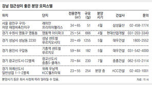 강남 가까운 오피스텔, 요즘 뜨네요