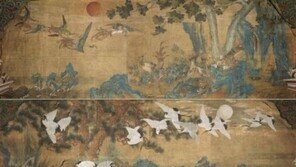 조선 왕실 마지막 회화 공개, 창덕궁 대조전 ‘봉황도’·‘백학도’…“내부 장식용으로 제작”