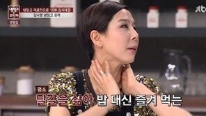 ‘냉장고를 부탁해’ 김나영 “밥 대신 달걀”… 허리사이즈 22인치