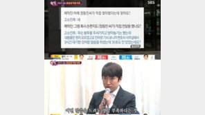 ‘한밤’ 변호사 사무실 30초도 안 있어 vs 장동민 “아래서 상당시간 대기”… 진실은?