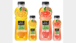 과즙과 과일 속으로 만든 ‘미닛메이드 홈스타일’ 2종 출시