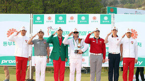 상무 3연승…KPGA 軍바람