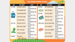 관광 CEO들이 꼽은 봄 나들이 명소