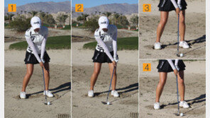 [르꼬끄골프와 함께하는 이보미의 힐링골프] 핸드퍼스트 그립, 벙커 탈출 힘들다