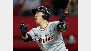 한화 김회성 쐐기투런, 양현종 흔들었다