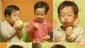 슈퍼맨 서언 서준 지온, 동갑내기들의 ‘침샘 폭발’ 한라봉 먹방…‘3人3色’