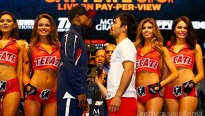 파퀴아오 메이웨더, 경기 계체량 통과 “진검 승부만 남았다”