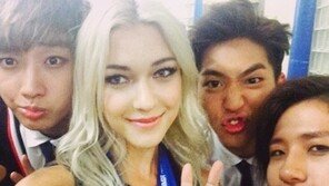 래퍼 빈지노 열애설… 독일 모델 스테파니 미초바와 열애 중?