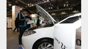 [포토]EVS28, 르노삼성 SM3 Z.E. ‘전기차 엔진은?’