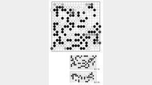 [바둑]제59기 국수전… 백 대마가 살아갔지만…