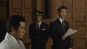 모래시계 박상원 실모델 검사 홍준표, 피의자 신분으로 후배 검사 앞에...