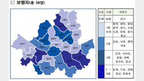 서울 교통사고 조심할 곳,영등포, 강북, 강남, 구로 순…안전한 곳은?