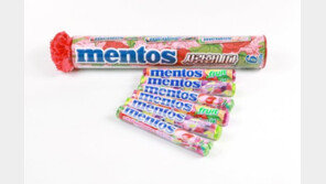 농심, 멘토스 스페셜 패키지 출시
