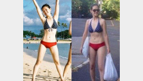 ‘봉태규 연인’ 하시시박, 아찔 비키니… “몸짱 커플이네!”