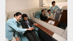 대한항공, 일등석-비즈니스석에 새 항공기 좌석 도입