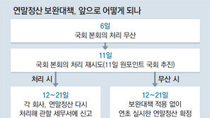 11일까지 통과 안되면 638만명 직접 소득세 신고해야