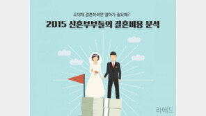 [라메드] “도대체 결혼하려면 얼마가 필요해?” 2015 신혼부부들의 결혼비용 분석