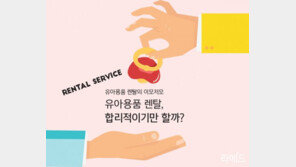 [라메드] 유아용품 렌탈, 합리적이기만 할까?