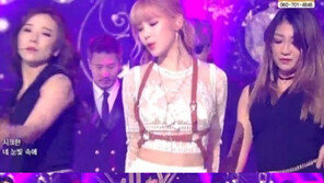 뮤직뱅크 전효성, 볼륨 속살 ‘훤히’ 비치는 시스루룩 댄스…‘온몸이 섹시’