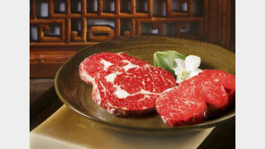 쇠고기의 부위별 명칭, 꽃등심은 소 목 뒤부터 허리까지 이어지는 부위