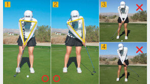 [르꼬끄골프와 함께하는 이보미의 힐링골프] 퍼트할땐 ‘어깨-팔-손’ 역삼각형 유지