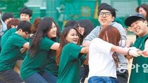 “영차영차!” 즐거운 줄다리기