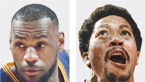 조던 후계 다툼 제임스-로즈… 4쿼터 버저비터도 조던처럼