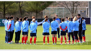 여자축구대표팀은 왜… 남고생과 연습을 할까